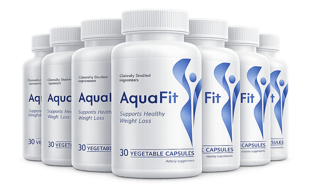 AquaFit supplement six bottle
